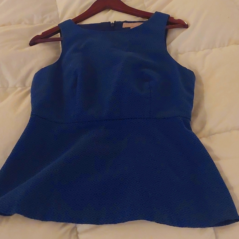 Banana Republic Peplum Top (size 4)